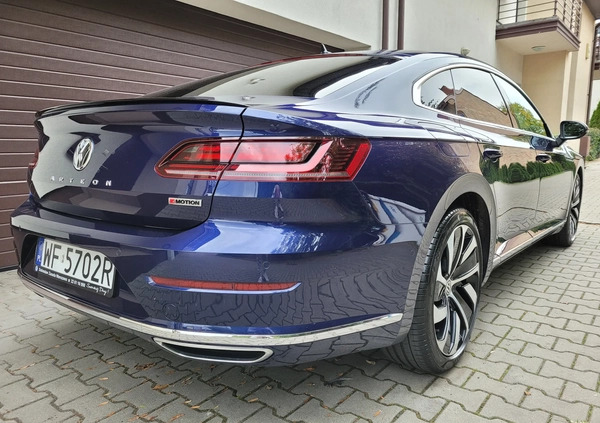 Volkswagen Arteon cena 119999 przebieg: 188750, rok produkcji 2018 z Warszawa małe 172